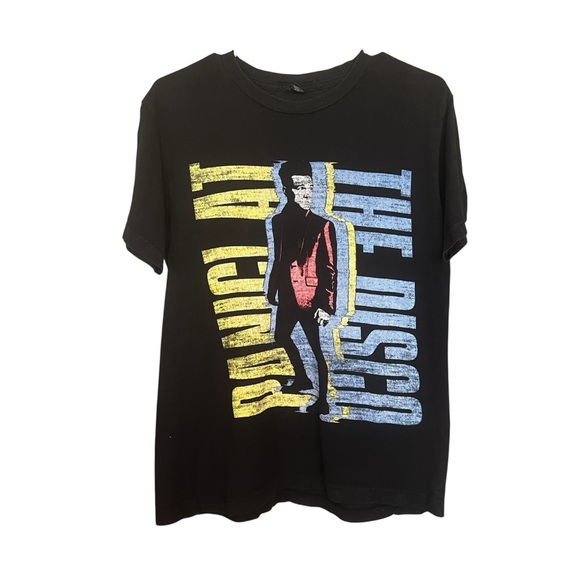 Panic At The Disco Tops - Panic! At The Disco Graphic 2016 Tour T-Shirt SZ M BLK Unisex Casual Emo Rock